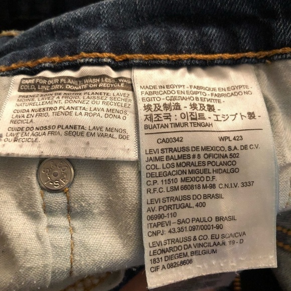 Wrangler Mens 33Wx34L medium blue denim great work jeans heavy weight - Picture 7 of 7